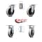 Service Caster 7734L1 FG7734L10000 7734L2 FG7734L20000 Rubbermaid Replacement Caster Set, 4PK RUB-SCC-05S410-TPRS-2-R-2 - alternate 2